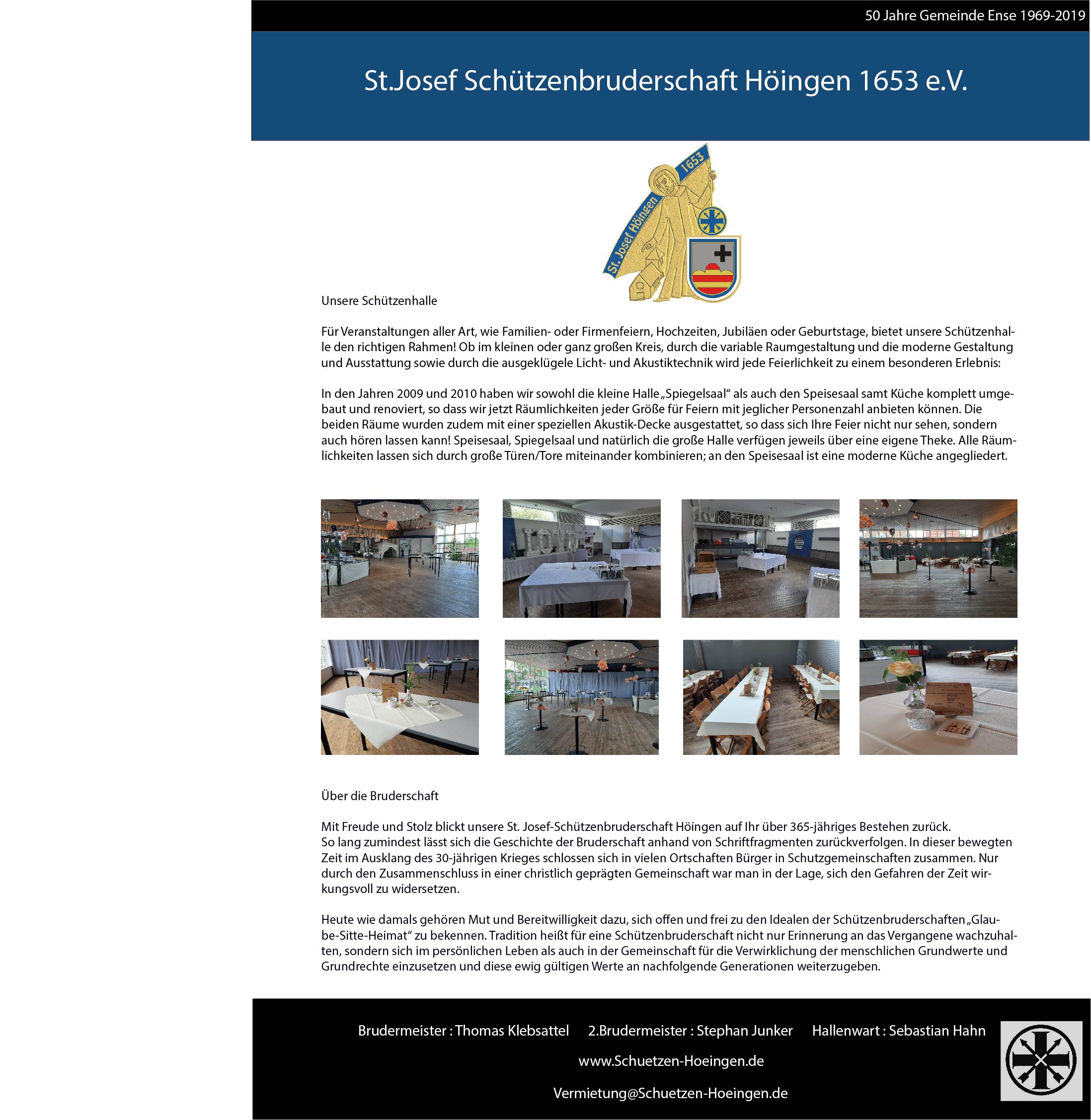 Read more about the article Flyer Schützenhalle